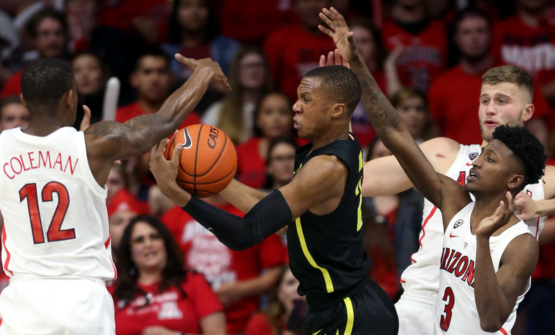 University of Arizona vs Oregon